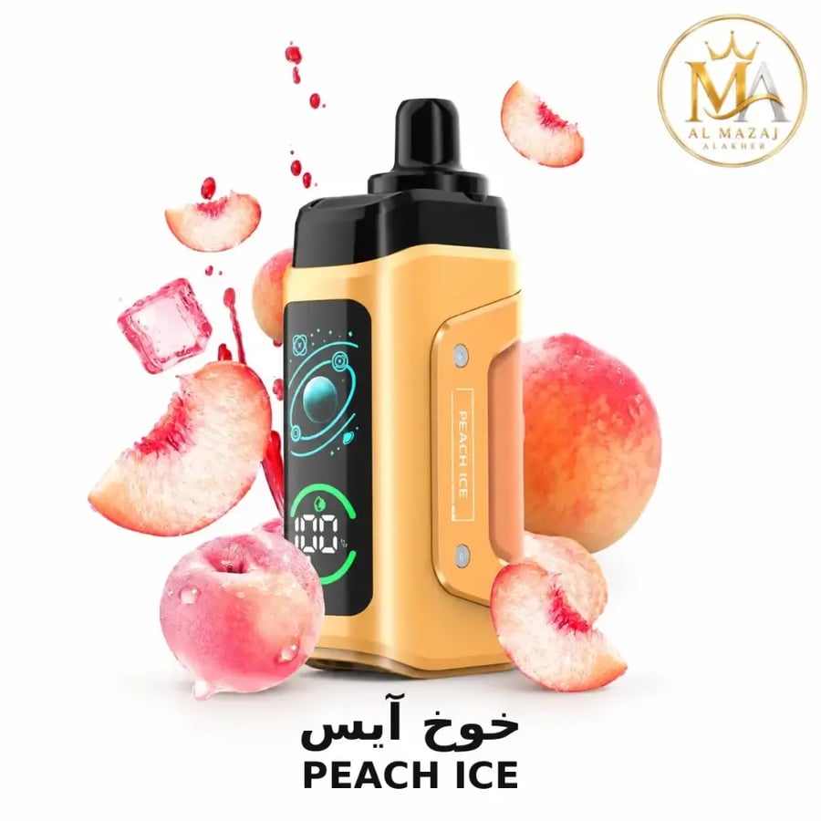 سحبة نوفا 25 ألف خوخ ايس  Nova 25000 Puffs