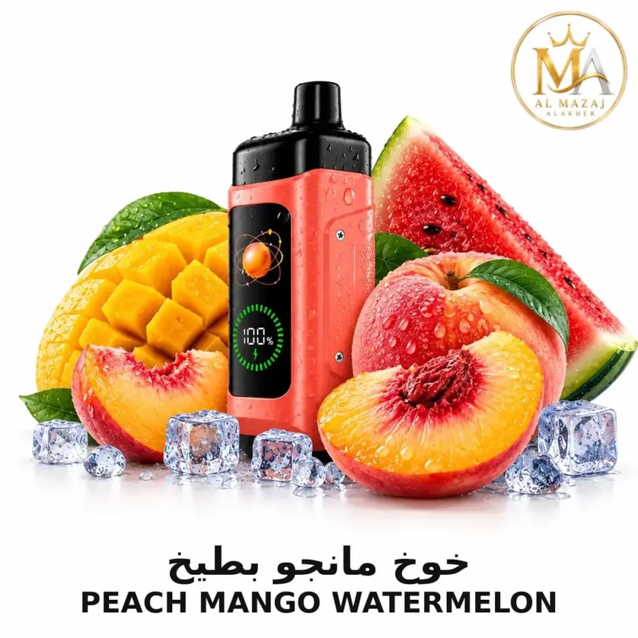 سحبة نوفا 25 ألف مانجو خوخ بطيخNova 25000 Puffs