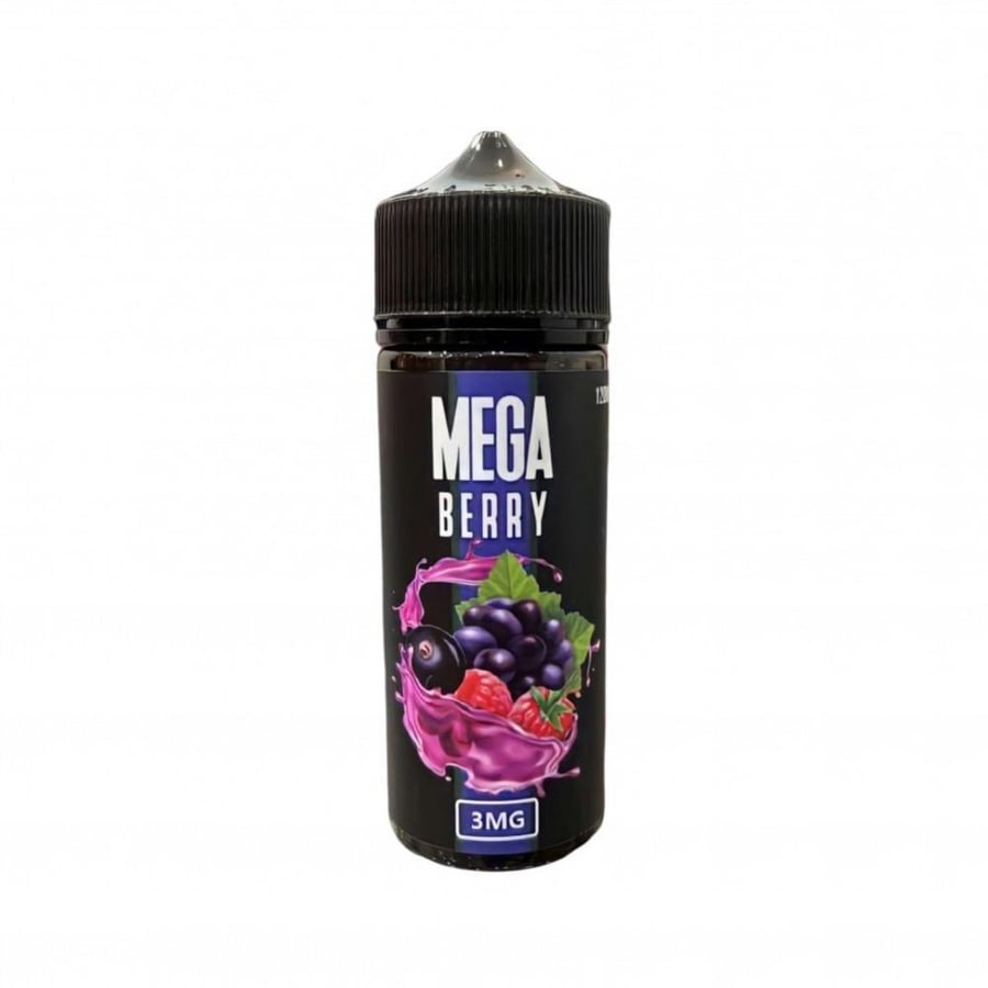 Mega Berry flavor grape berry 3 nicotine 120 ml