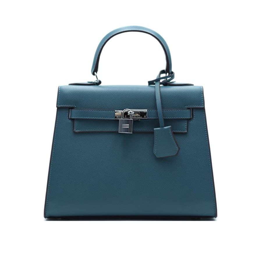 Hermes bag large silver logo