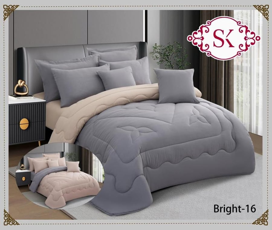مفرش نفرين 8قطع BRIGHT16