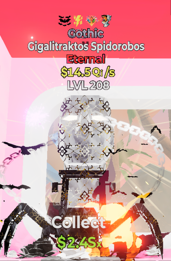 عنكبوت قوثيك 4 ضربات