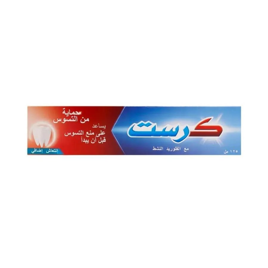 كريست معجون أسنان للحماية من التسوس وانتعاش إضافي 125 مل