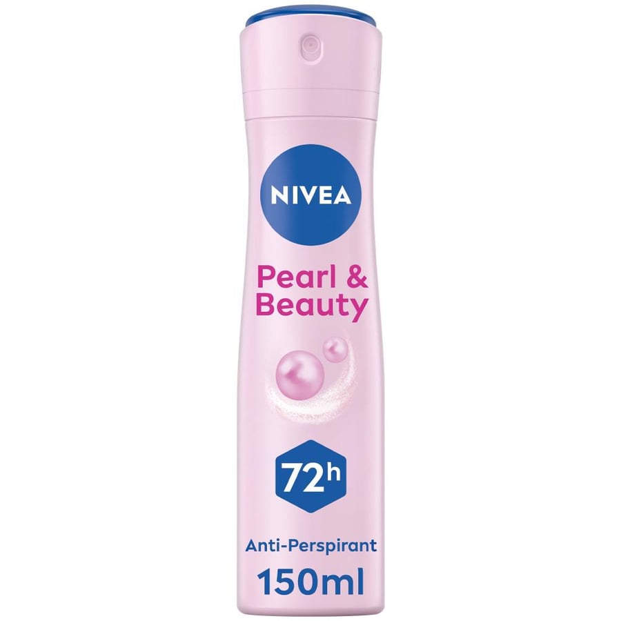 سبراي نيڤيا Pearl و Beauty بعطر مميز للسيدات 150 مل مع حماية تدوم 72 ساعة