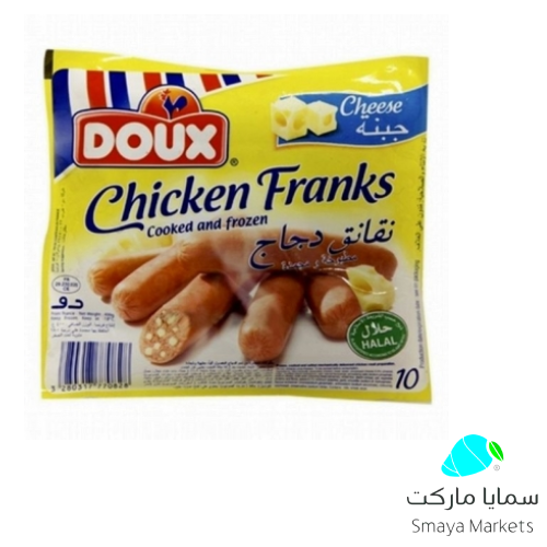 نقانق دجاج جبنة دوكس 400 جم