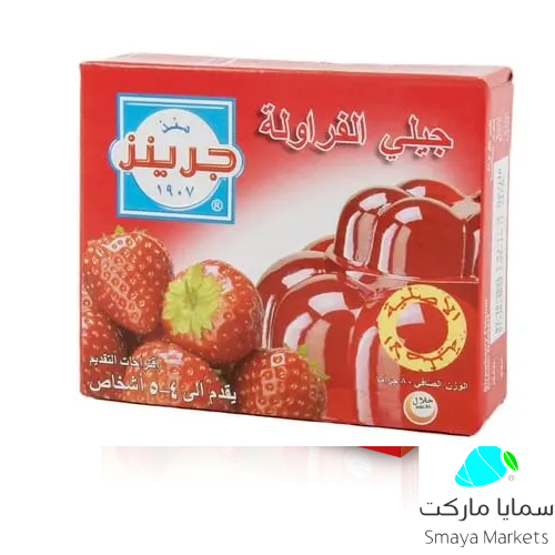 جيلي الفراولة جرينز 80جرام