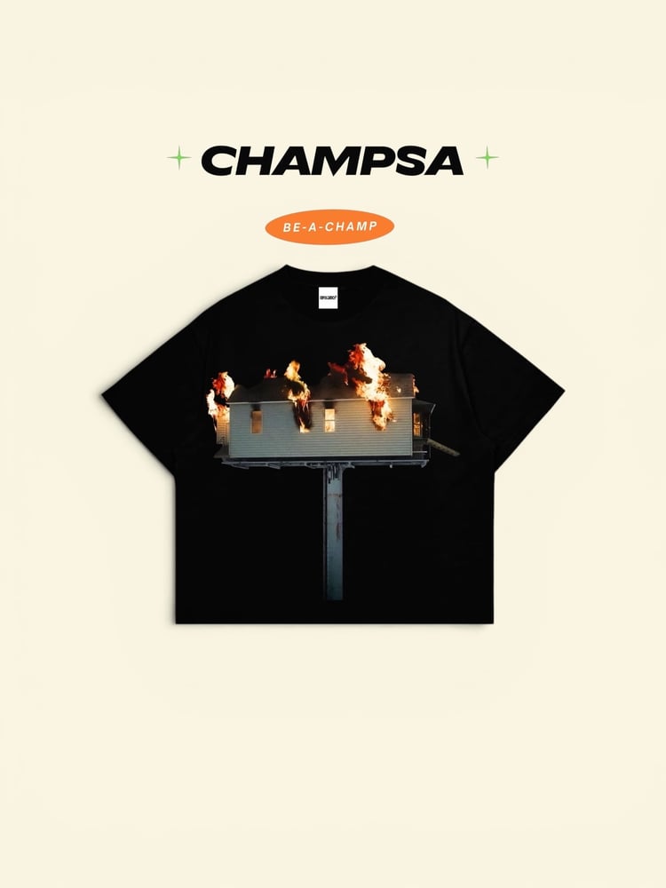 CHAMPSA Up In Flames Tee