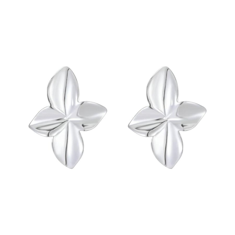 925 Silver Flower Design Set -طقم الزهور فضة 925