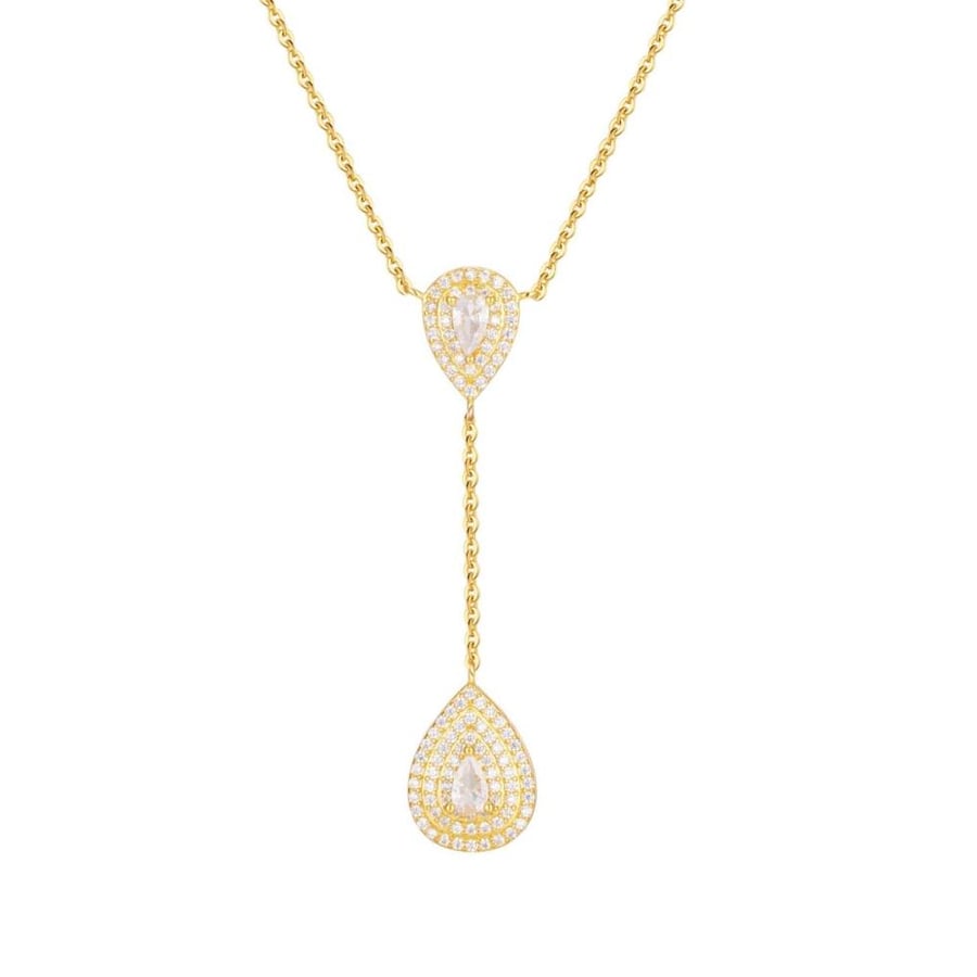طقم فضة 925 مطلي ذهب عيار 18 - 925 Silver Set Coated with 18K Gold