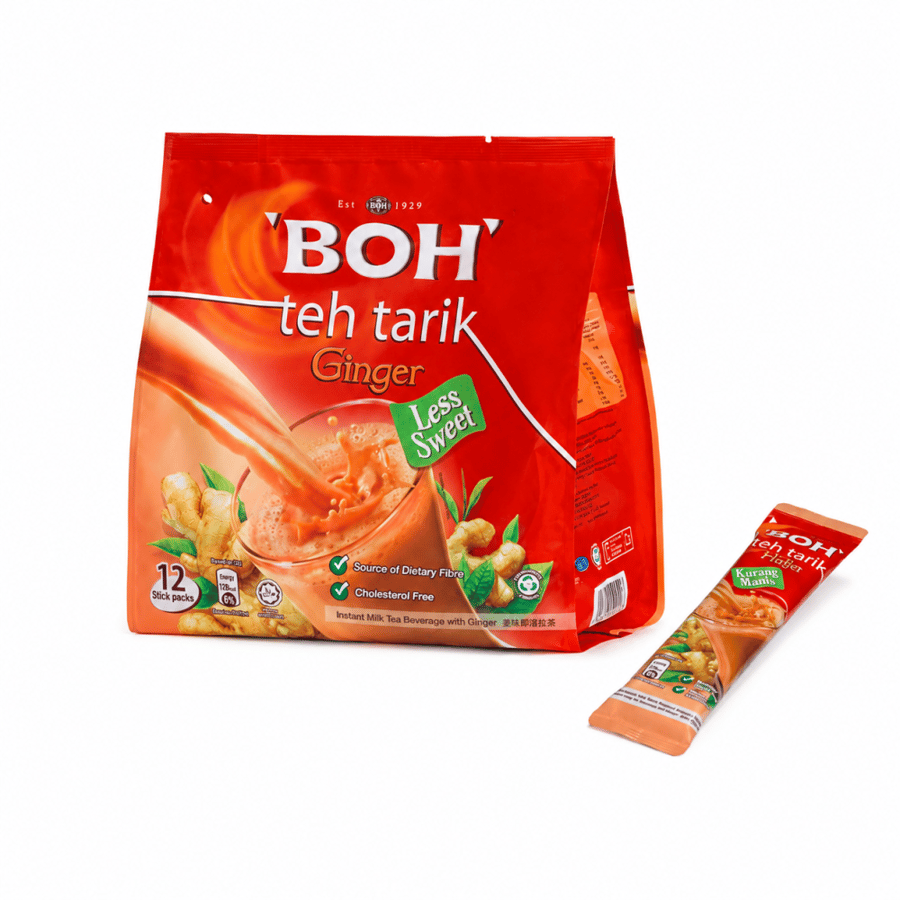بوه شاهي حليب بالزنجبيل