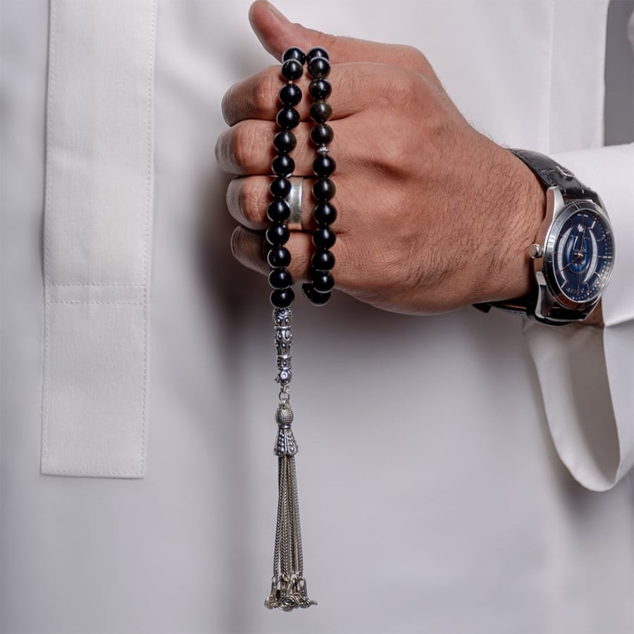 سبحه رجاليه اسود