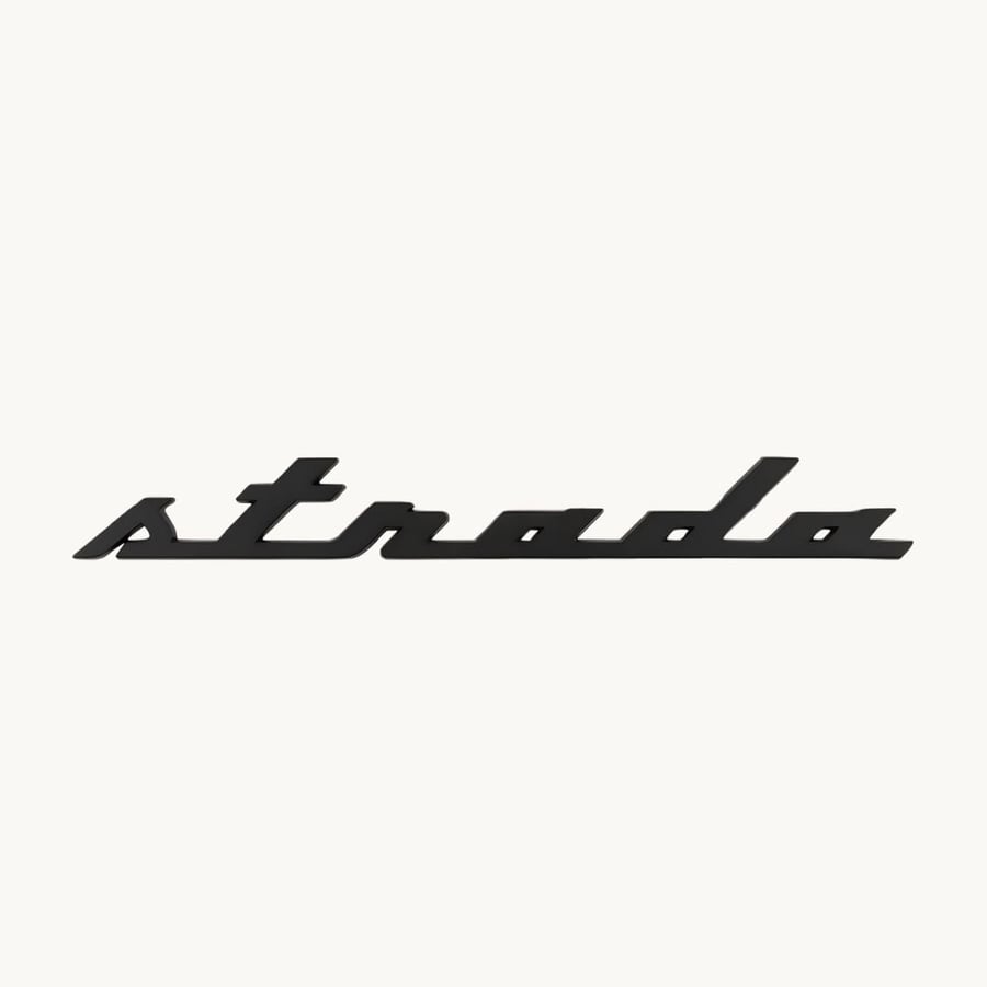 شعار مكينة لامرزوكو STRADA اسود