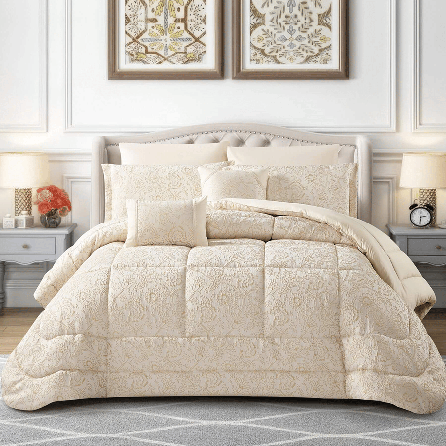 Luxury duvet set Donatella 8 pieces