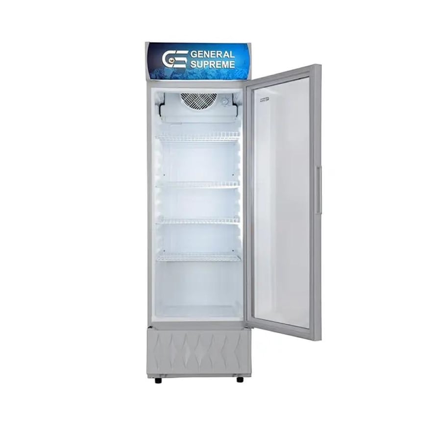 ثلاجة عرض زجاجى جنرال سوبريم 275 لتر - GS295X