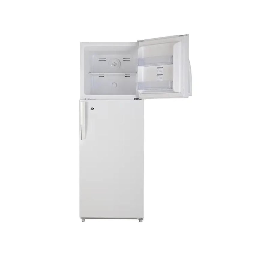 جنرال سوبريم ثلاجة 11.0 قدم , ابيض  , اضاءة LED , نظام تدفق الهواء المتعدد , قفل مع مفتاح للباب , مقابض خارجية , ارفف زجاج - GS46