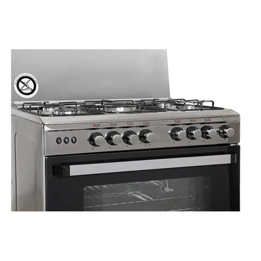 General Supreme gas burner, 5 steel burners, full safety - self-ignition, 60*80 cm - Egyptian - GS8650FS
