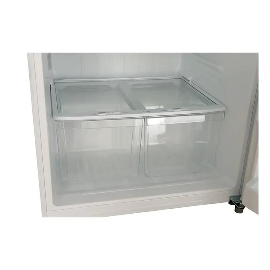 جنرال سوبريم ثلاجة 21 قدم , ابيض , جلد , اضاءة LED , مقابض خارجية , ارفف زجاج  - GS98