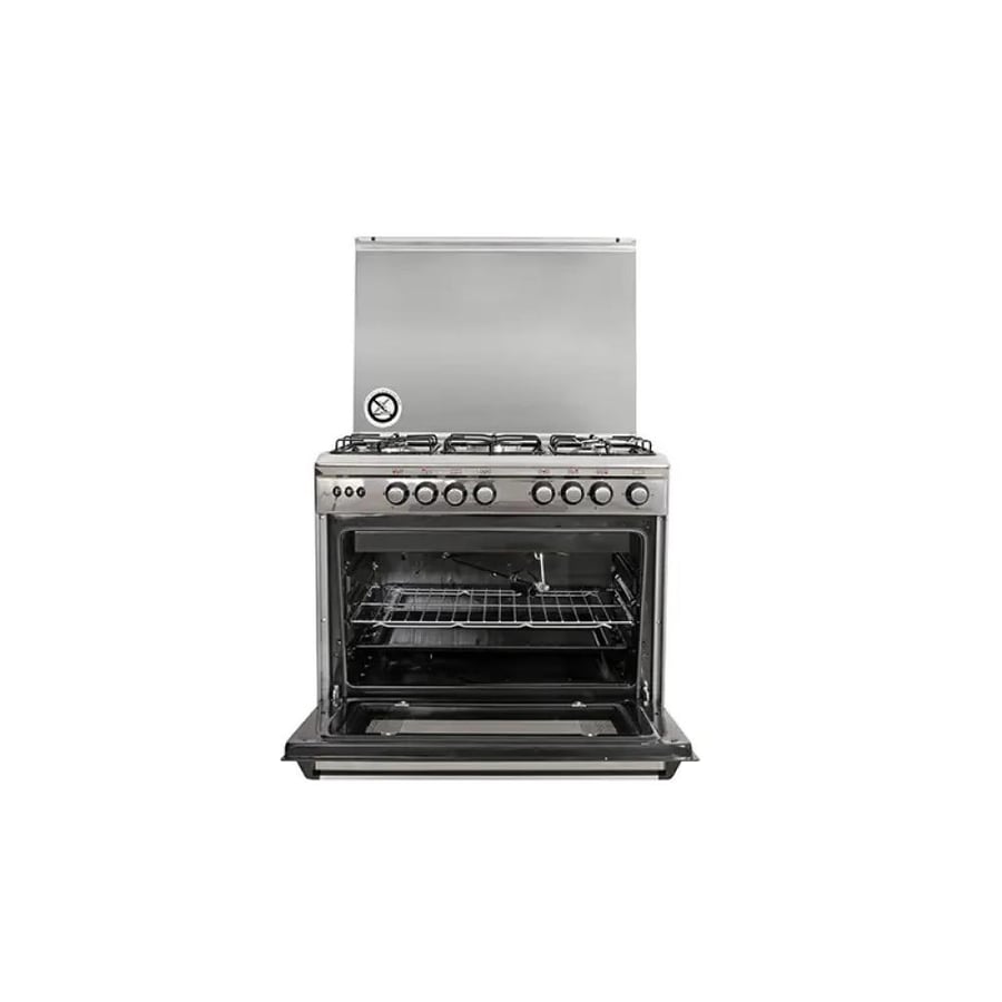 General Supreme gas burner, 5 steel burners, full safety - self-ignition, 60*80 cm - Egyptian - GS8650FS