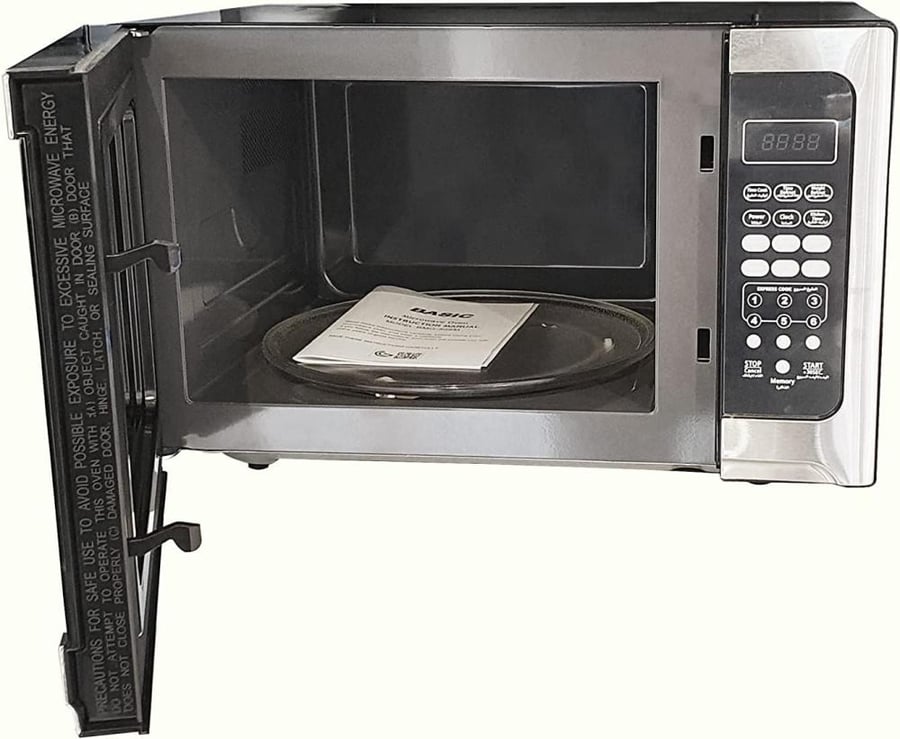 BASIC MICROWAVE 30 Liter ميكرويف بيسك 30 لتر 900 واط استيل - BMO-30SM