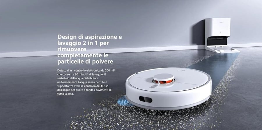 Xiaomi Smart Robot Vacuum Cleaner and Mop X10 - White