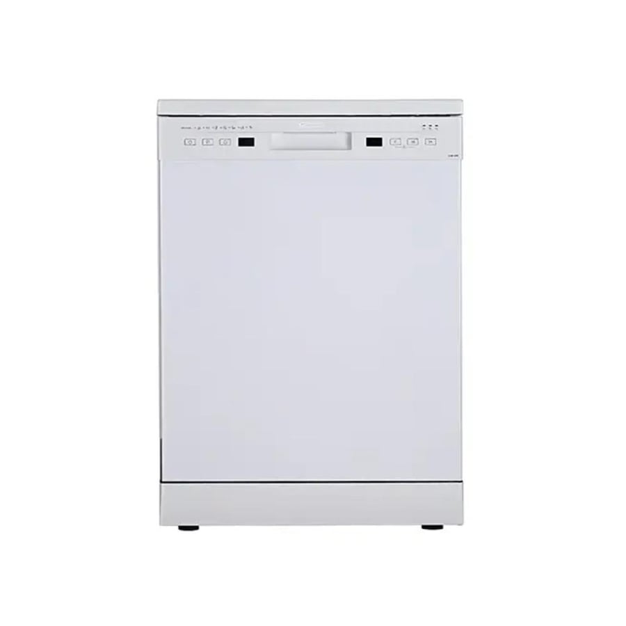 غساله صحون جنرال سوبريم 12 مكان 7 برامج 2 رفوف ابيض - GS9100W