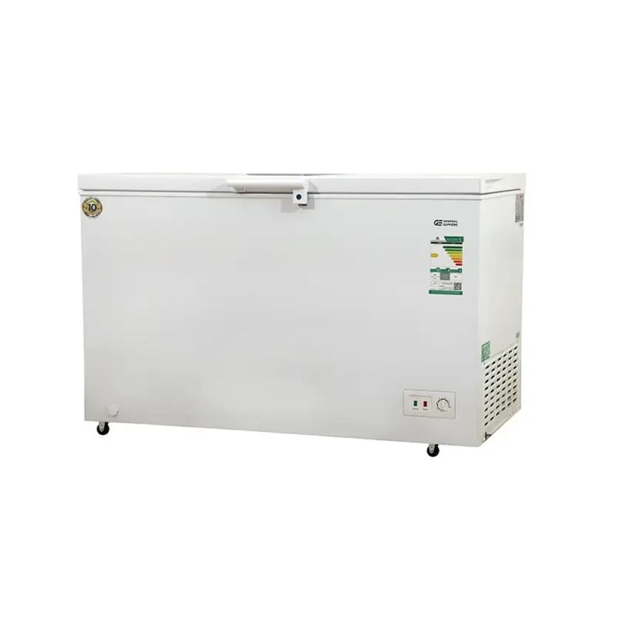 General Supreme Chest Freezer, 316 Liters, 11.2 Feet, White, Internal Lighting, 60/50 Hz - GSHF562H