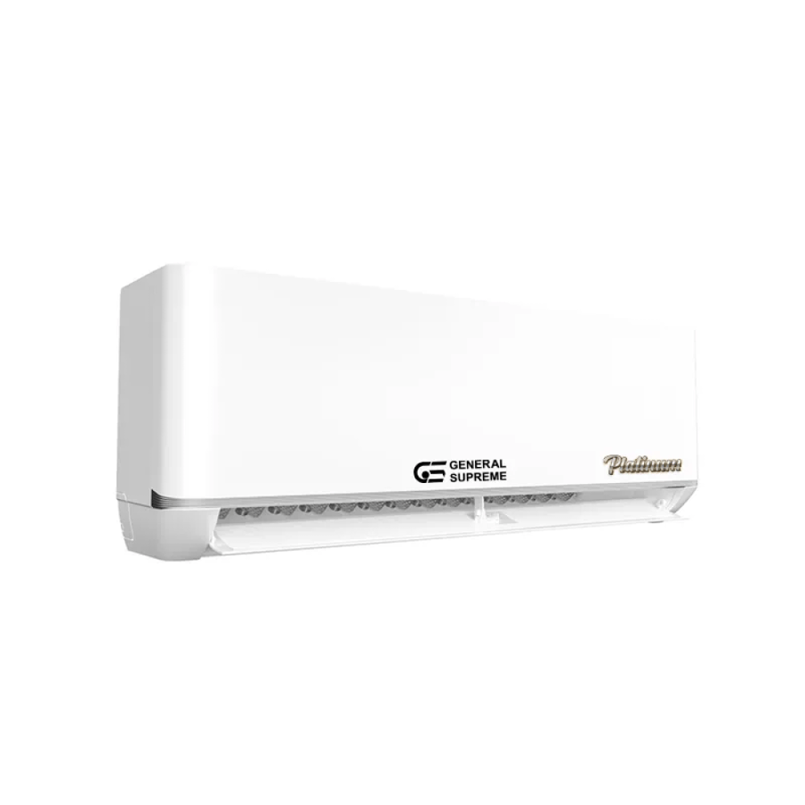 General Supreme Inverter split air conditioner, actual capacity of 23,000, Wi-Fi, golden blades, sanitary filters, withstands high temperatures up to 60 degrees Celsius, fast cooling, high efficiency - GSPL24INC