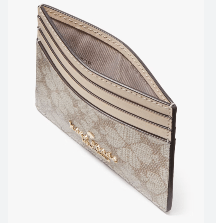 كارد هولدر كيت سبيد  Signature Spade Flower