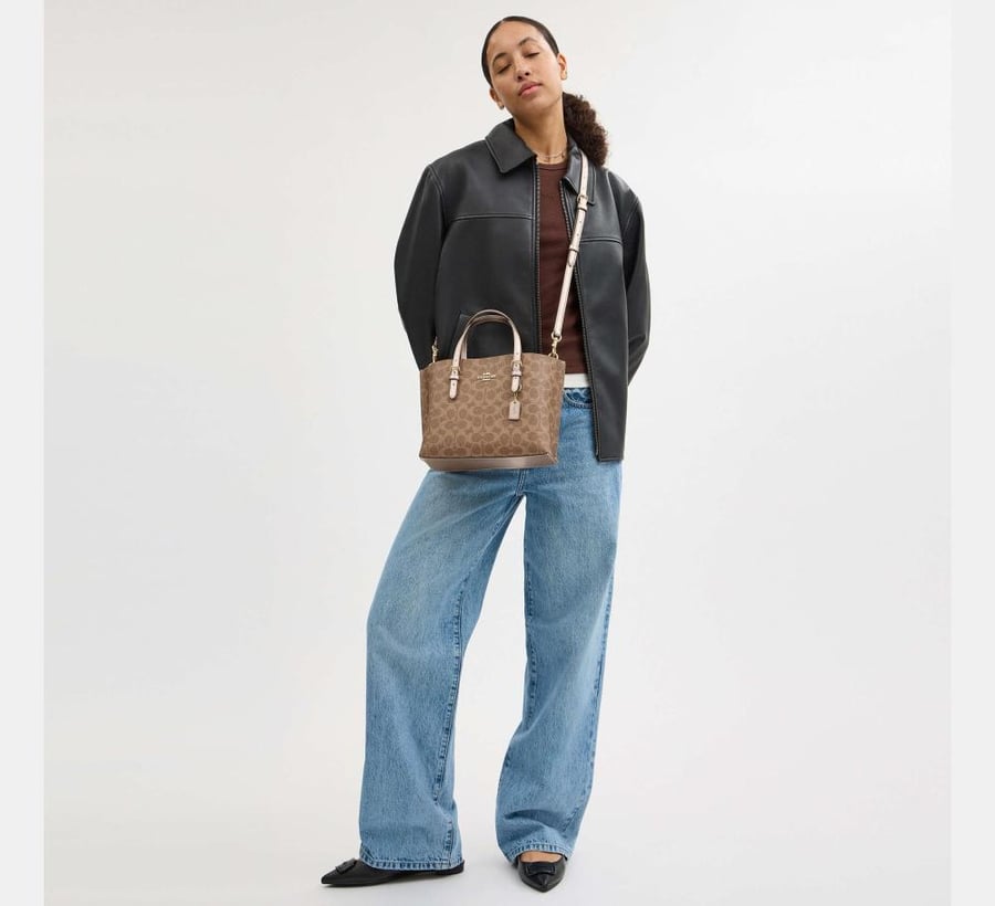 Mollie Tote Bag 25 In Signature Canvas