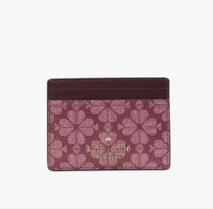 كارد هولدر كيت سبيد Signature Spade Flower