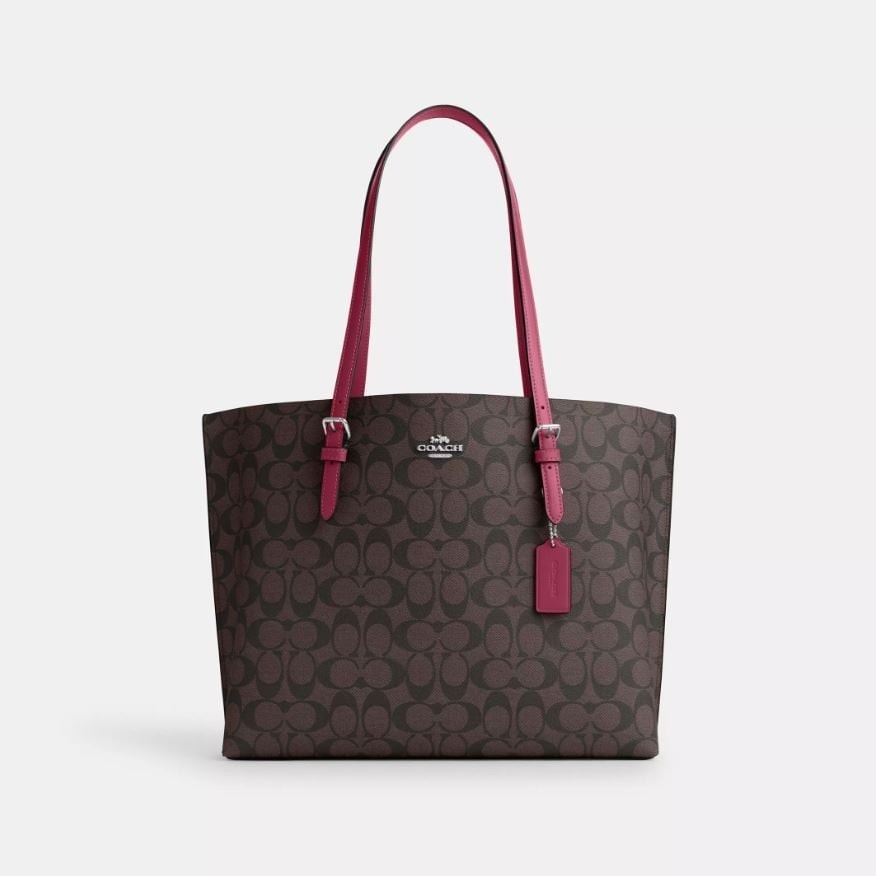 شنطة كوتش للكتف كبيرة Mollie tote بني