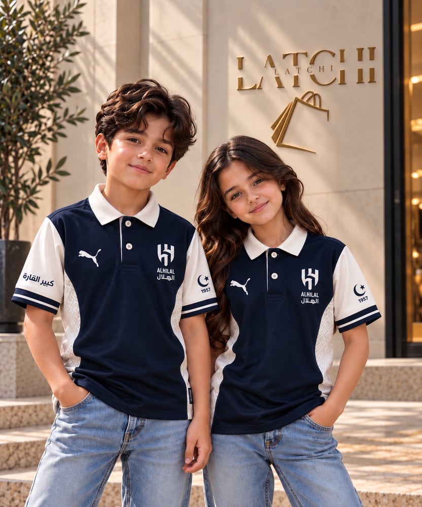 تيشرت الهلال الجديد بتصميم خاص