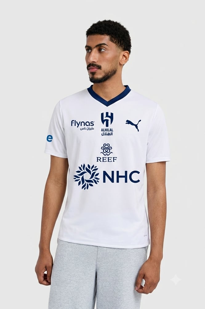 تيشرت الهلال الجديد بتصميم حصري 2026/2027متجر لاتشي