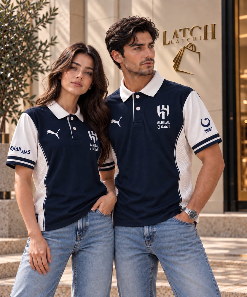 تيشرت الهلال الجديد بتصميم خاص