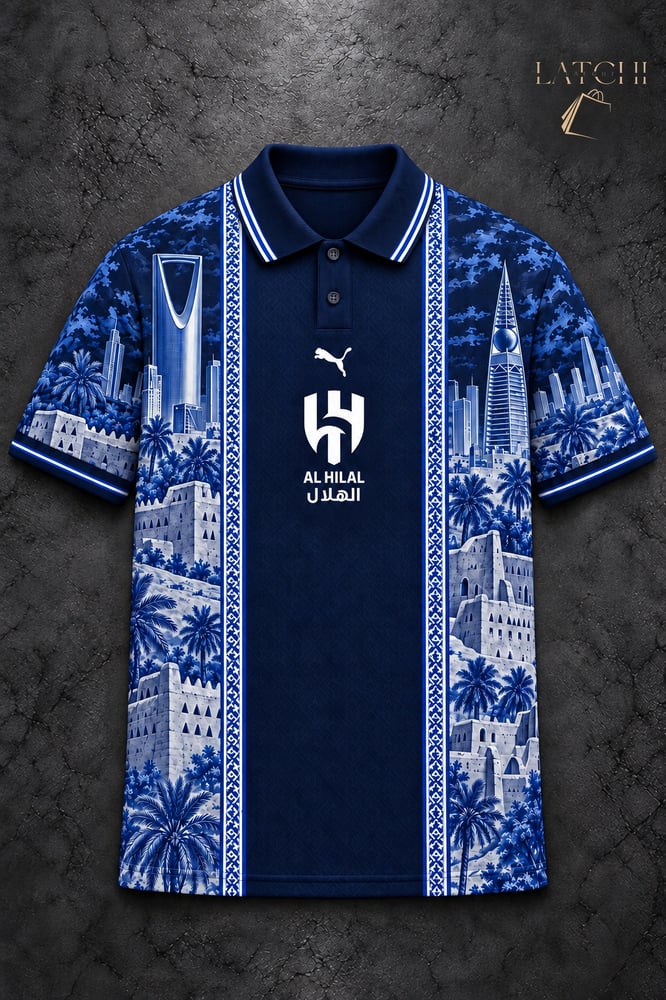 تيشرت الهلال الجديد بتصميم خاص