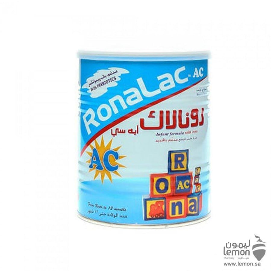 رونالاك حليب أطفال ايه سي 400 جم