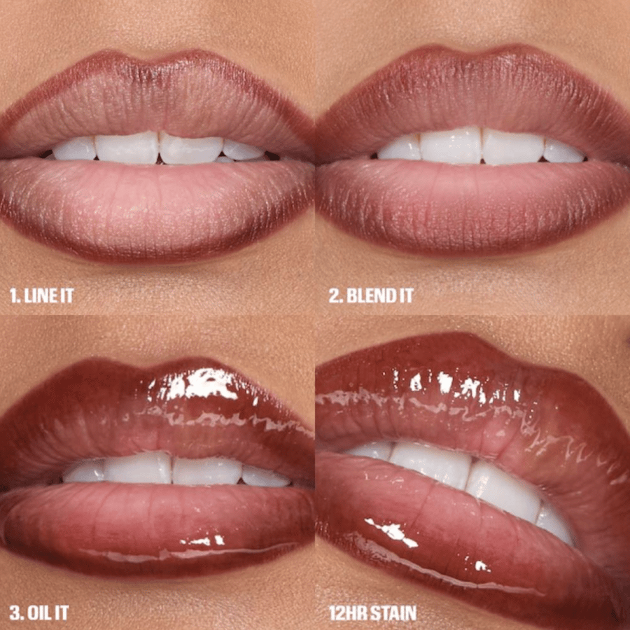 مجموعة ثنائية محدد للشفاه و قلوس هدى بيوتي