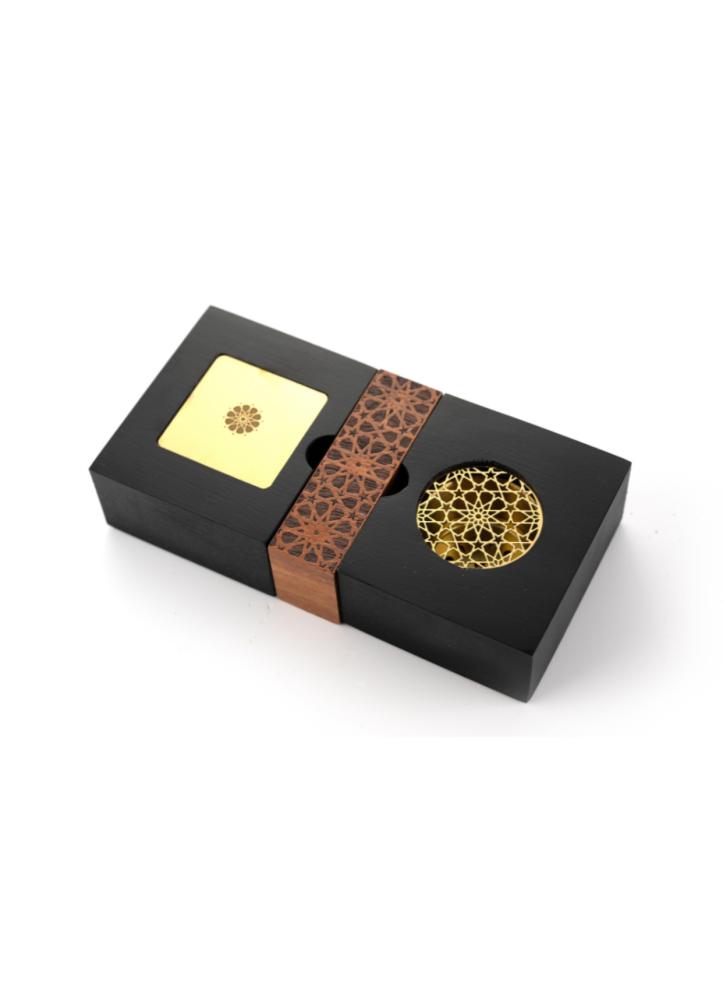 Wooden Arabesque incense holder