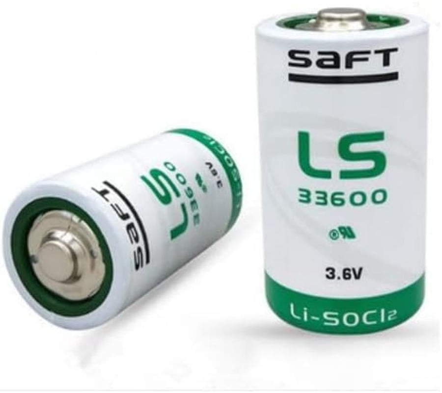 بطارية LS33600 بقوة 3.6 فولت وسعة 17000 مللي أمبير/ساعة