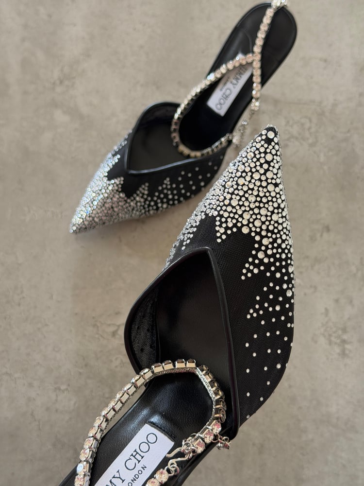 حذاء نسائي كعب ماركة جيمي تشو - J09