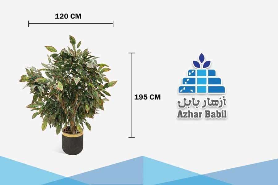 نبتة زينة اصطناعية مورقة (أزهار بابل)