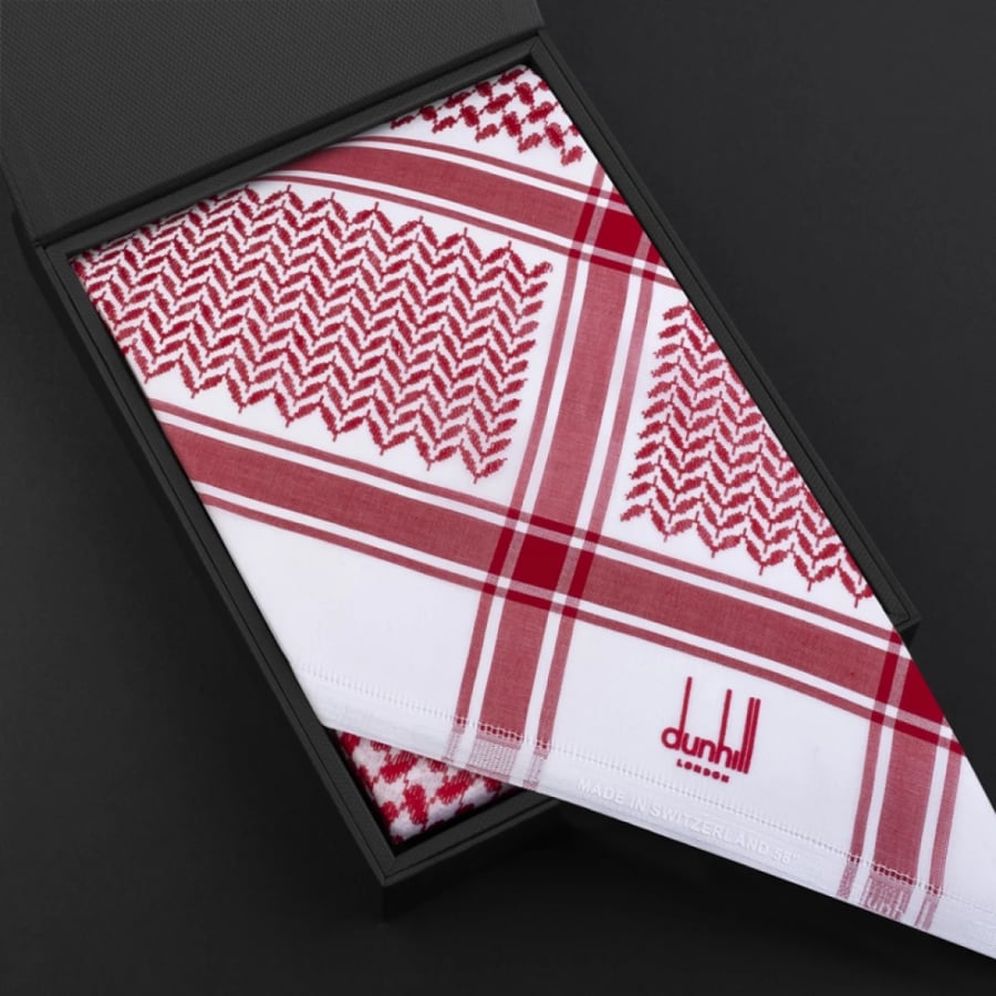 شماغ دنهل كلاسك  احمر اخر اصدار