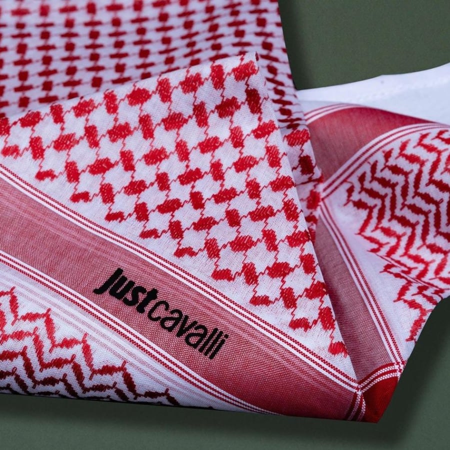 شماغ Just cavalli أحمر J.C-2-R