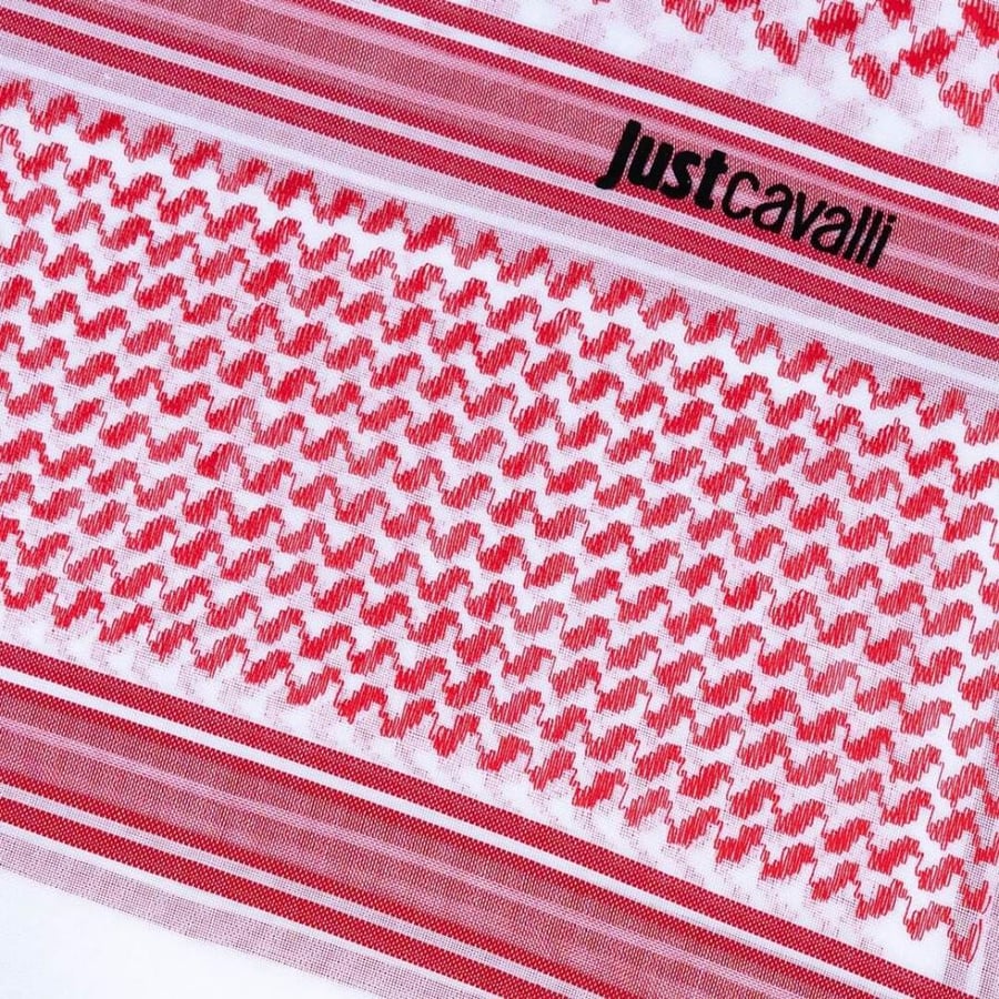 شماغ Just cavalli أحمر J.C-1-R