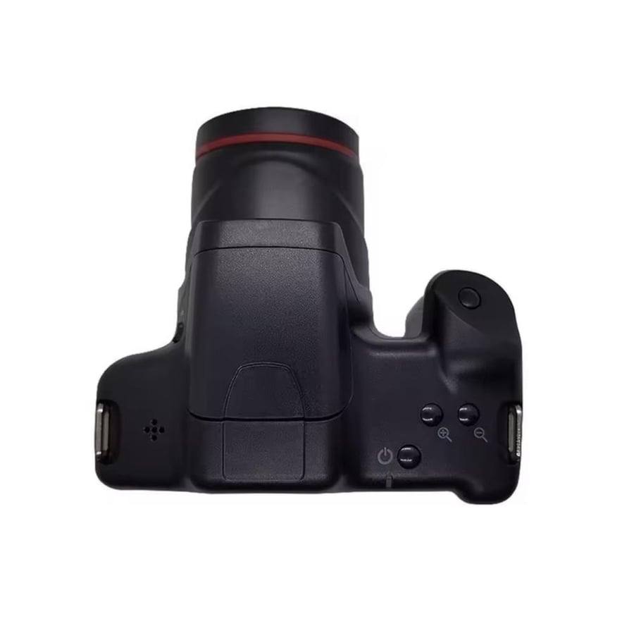 كاميرا رقمية ذكية للتصوير الفوتوغرافي والفيديو، كامكورد مزودة بزوم 16X بدقة 4K، بدون مرآة وقابلة لإعادة الشحن، بعدسة تليفوتو
