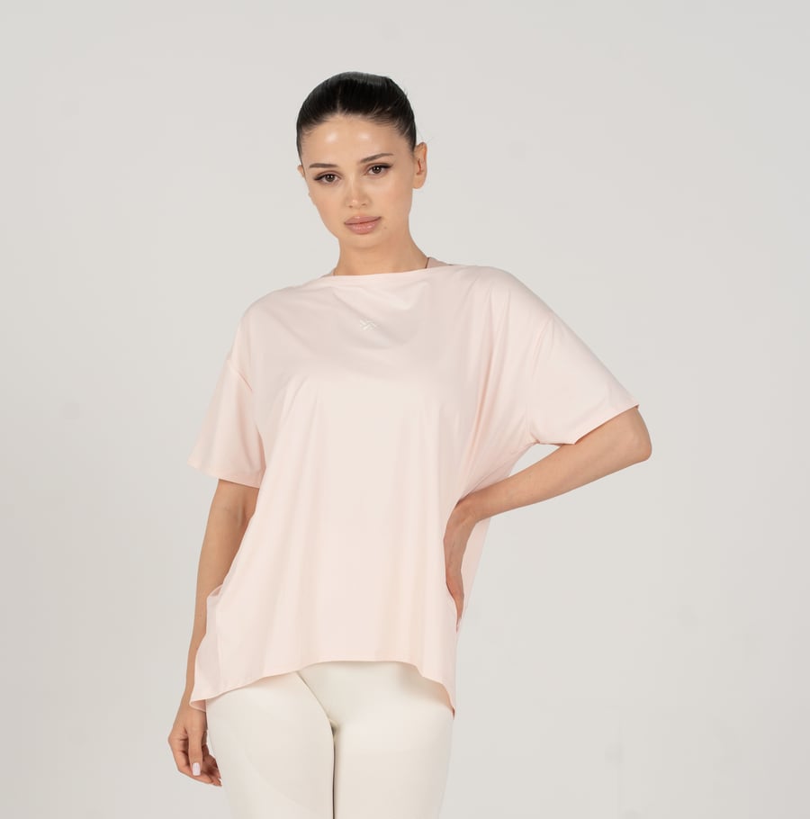 توب اوفر سايز - The Flow Tee (Candy Floss)