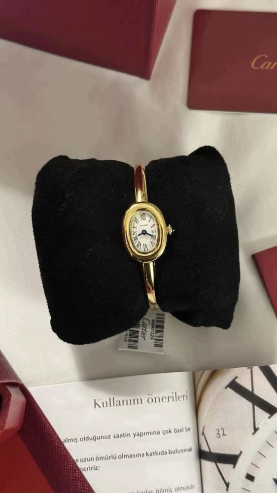 Cartier women's watch gold