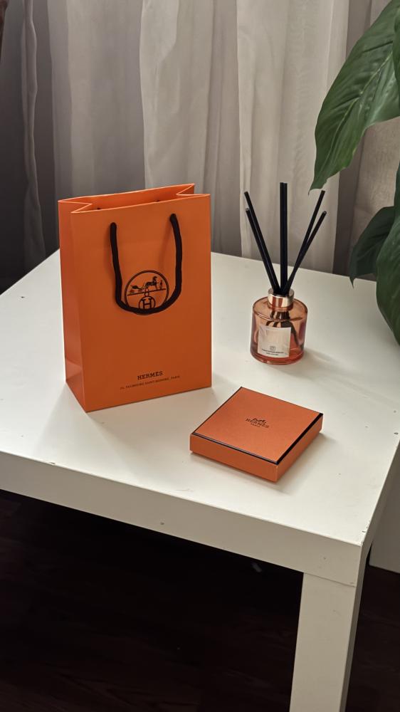 Hermes black necklace