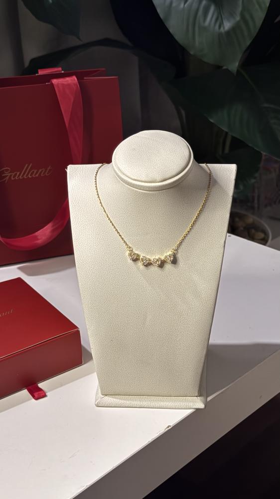 The four hearts necklace