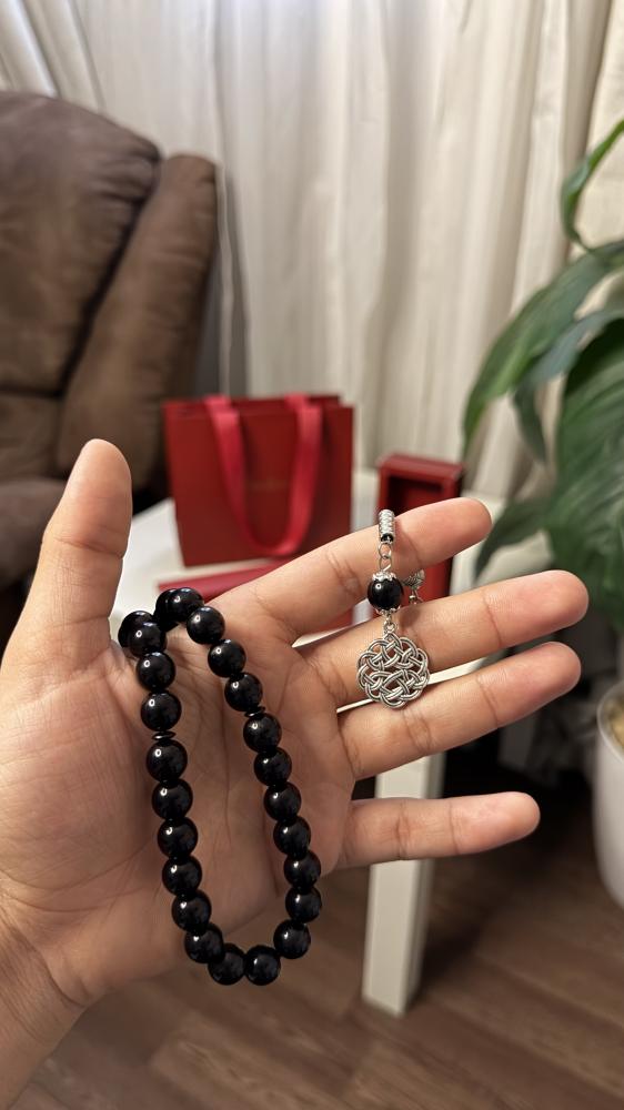 سبحه بكلايت لون اسود